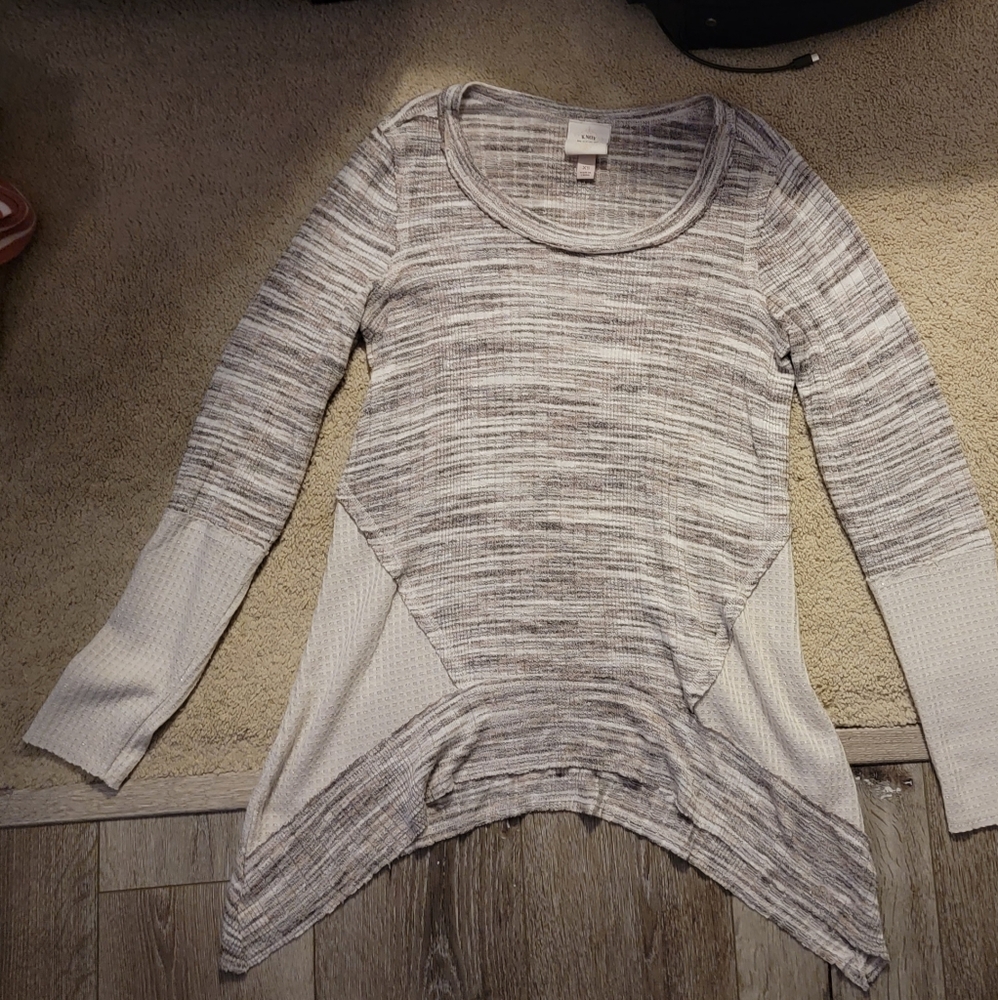 Knox Rose Size XS Beige Sweater